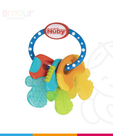 Mordedor Nuby AZUL De Gel